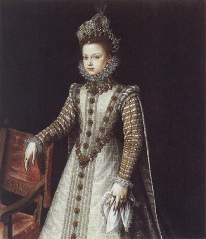 SANCHEZ COELLO, Alonso The Infanta Isabella Clara Eugenia
